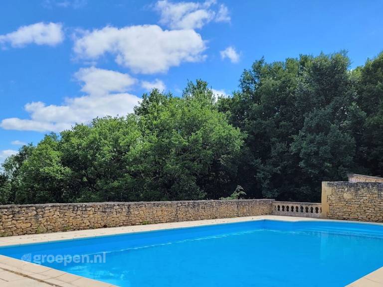 Ferienhaus in Marnac, Cladech f&uuml;r max. 14 Personen am Atlantik