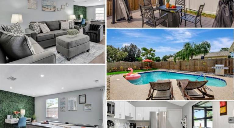 House with pool | Perfect for remote work | Pets allowed in Dunedin, FL