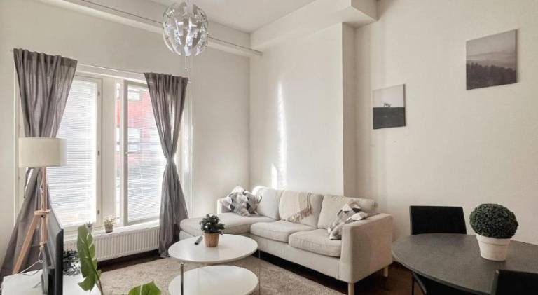 Modern One bedroom with Sauna in Helsinki