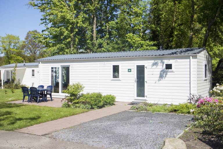 Detached chalet with two bedrooms and one bathroom