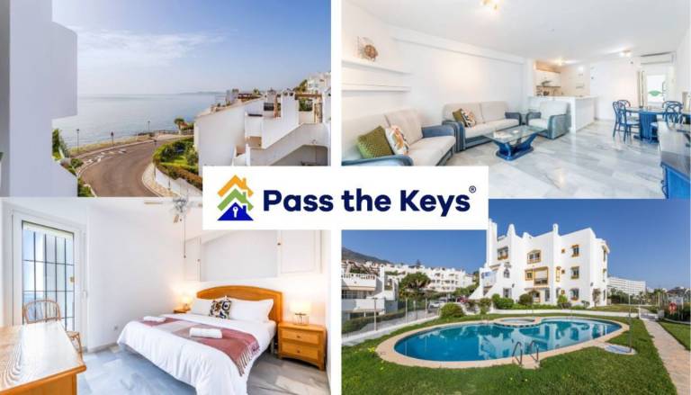 Rental apartment with fast internet, pool & patio | Water view | Suitable for remote work | Pets allowed in Benalmádena