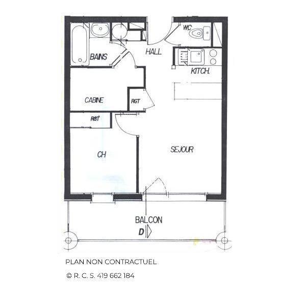 34 m² Ferienwohnung ∙ 1 Schlafzimmer ∙ 6 Gäste – Bild 32
