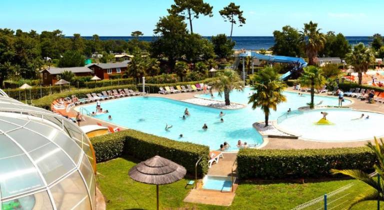 MOBILHOME 6-8 PERSONNES Camping LES VIVIERS 4 ETOILES CAP FERRET — photo 3