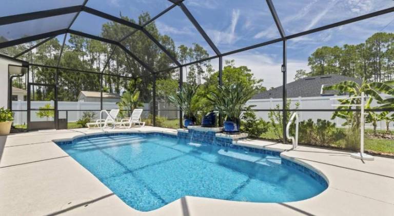 Vacation home with pool in Palm Coast, FL