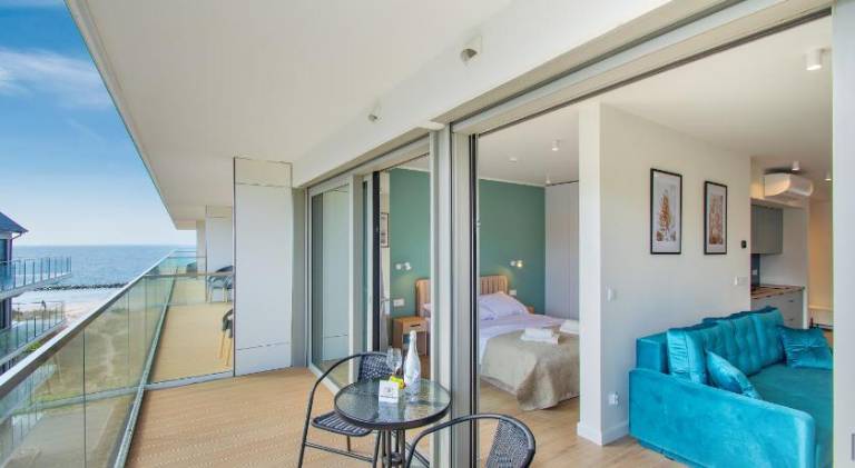 Rental apartment with terrace in Darlowo