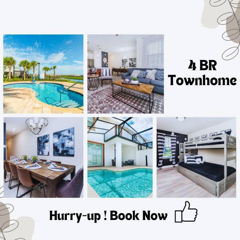 Villa with garden, barbecue & private pool | Good for workation | Pet-friendly in Kissimmee, FL