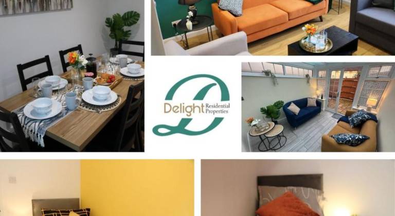 Stylish townhouse-Sleeps 9-Free parking in Milton Keynes