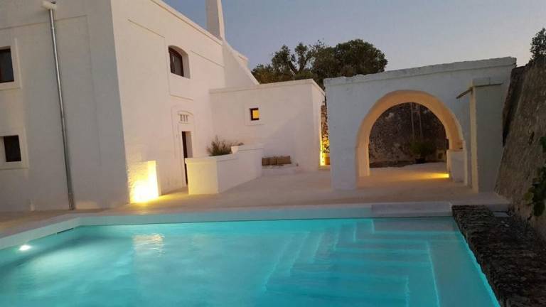 Masseria Stefanodelconte: Camera King con Vista Piscina — photo 3