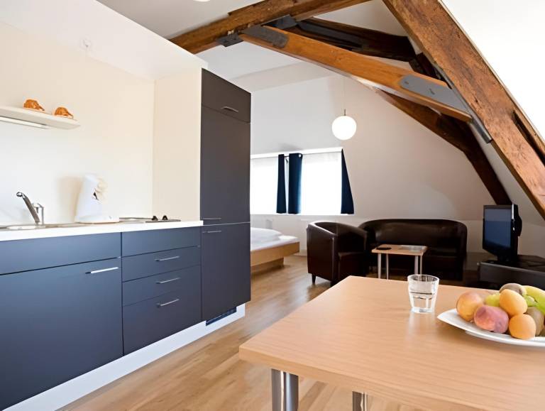 Hotel CampusZwei Komfortable Doppelzimmer & Apartments mit Kuche Zentral in Ludwigsburg ideal fur Bu in Ludwigsburg