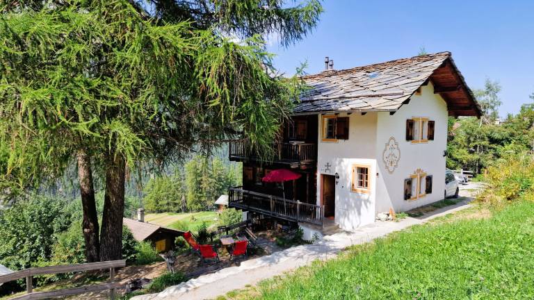 Chalet mit Hund in Evolène, Les Haudères für max. 10 Personen Chalet mit Hund in Evolène, Les Haudères für max. 10 Personen