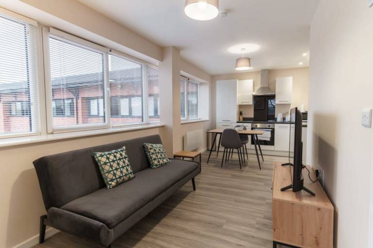 Fantastic 1 Bed Flat Manchester Sleeps 3