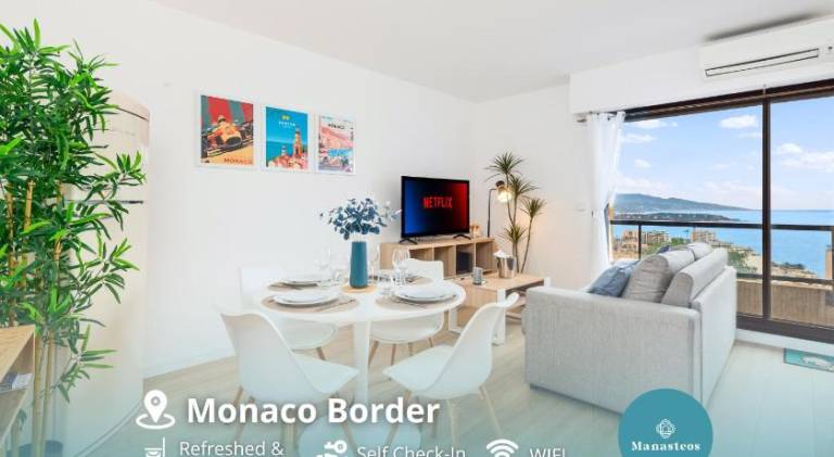 Beautiful rental apartment | Perfect for remote work | Pet-friendly in Èze