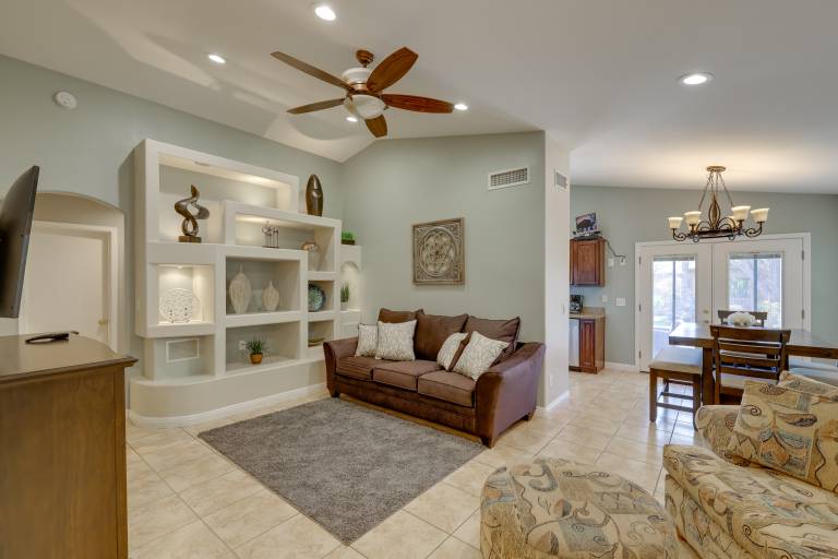 Golf & Hike Family Home w Patio in Glendale