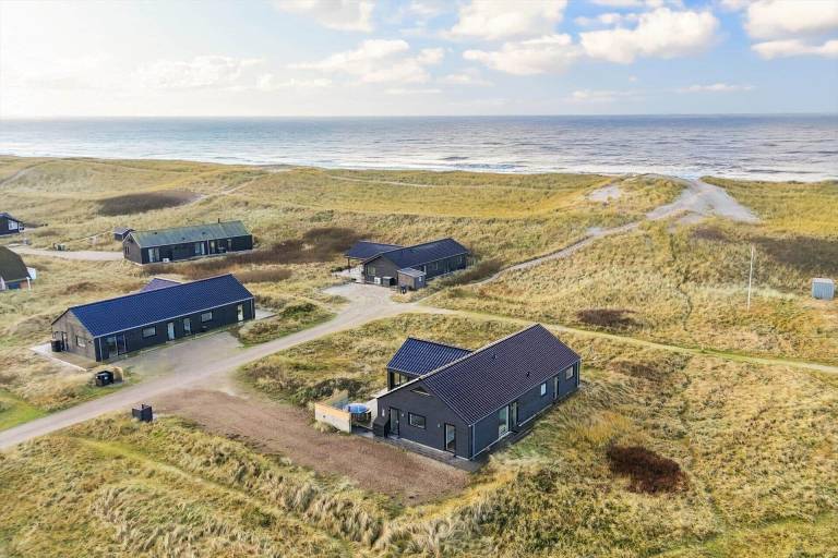 Ferienhaus mit Hund in Vrist Strand f&uuml;r max. 8 Personen
