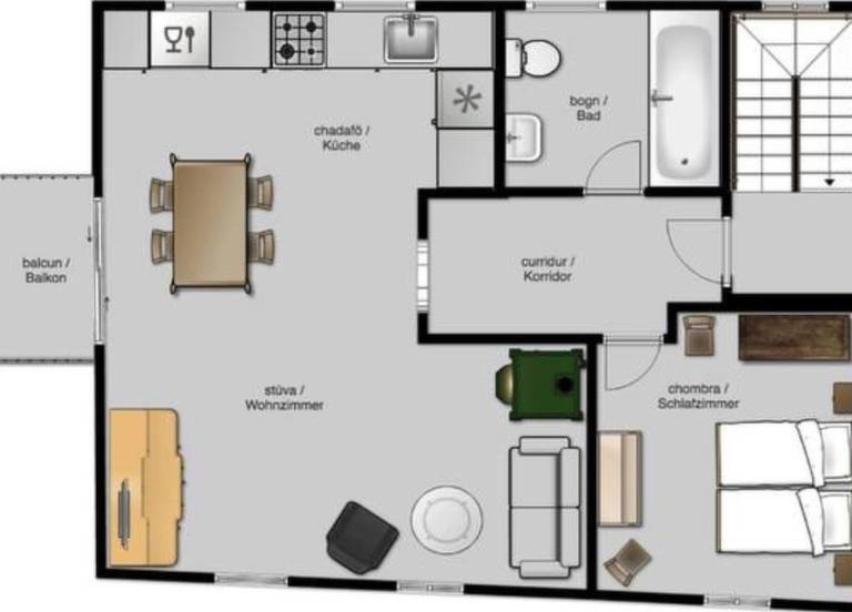 Ferienwohnung Guarda