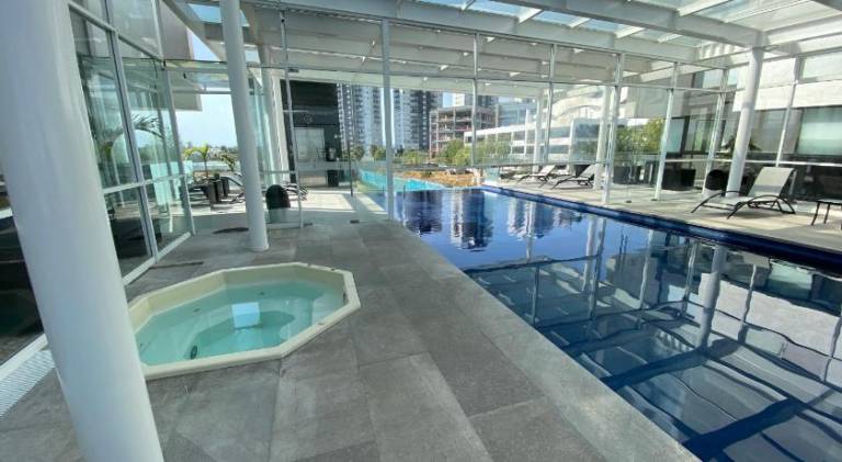Holiday apartment with pool & jacuzzi in Puebla