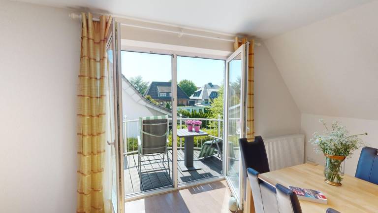 Große Ferienwohnung für 6 Personen mit Balkonen und Grill in Strandnähe — photo 5