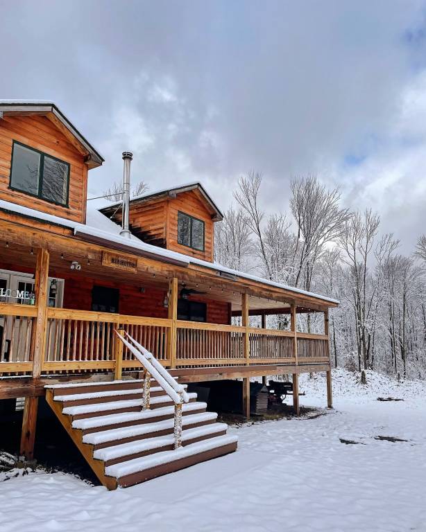 Cabin Roaring Brook Township