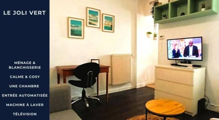 Rental apartment with 1 room for 2 persons in Tours