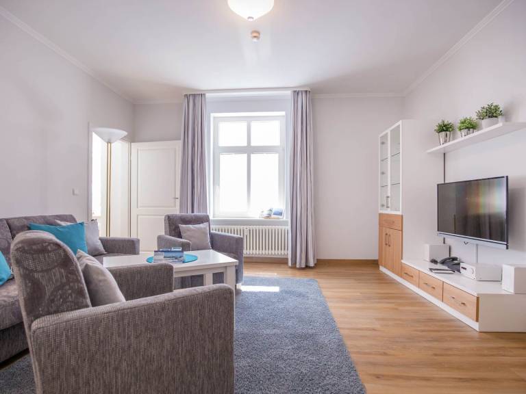 Ferienwohnung mit Meerblick und 1 Schlafzimmer in Binz