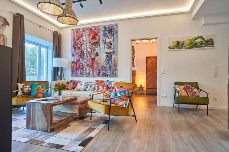 FeWo Seemannsgarn: Moderne 94 m² Ferienwohnung mit Sauna & Meerblick — photo 3
