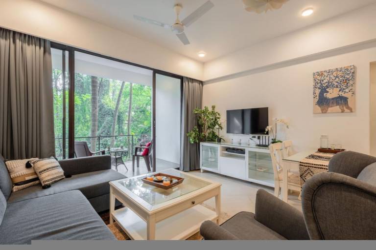 1BR in Candolim Walking distance from Beach