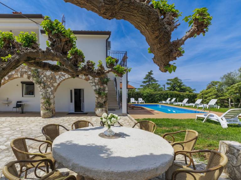 Vacation home with garden, private pool & grill — photo 3