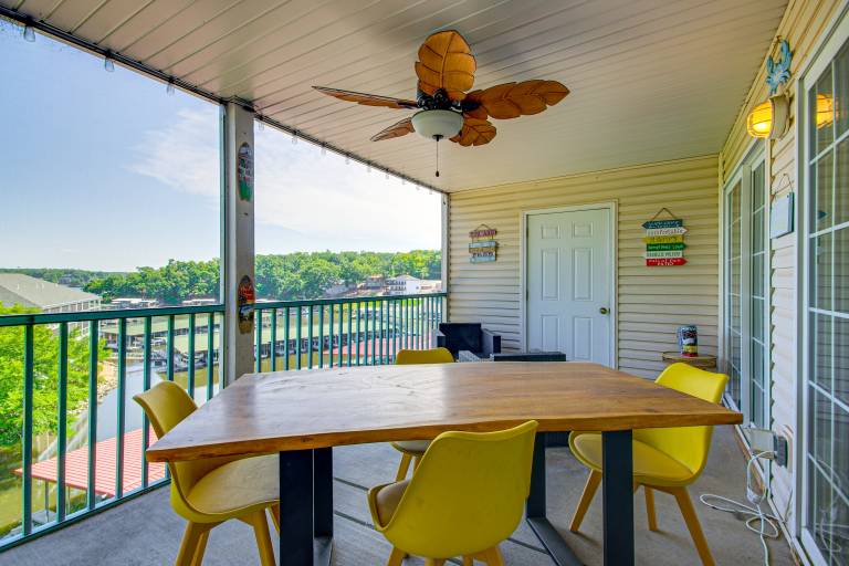 Balcony w/ Marina Views: Lake Ozark Hideaway! in Lake Ozark, MO