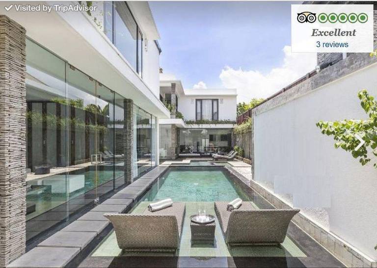 Seminyak Modern New Clean Villa 3 to 8 Bedrooms in Kuta