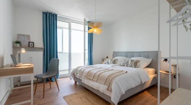 Holiday apartment with 2 rooms for 6 persons in Augsburg