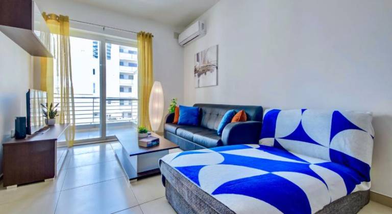 Rental apartment with 2 rooms for 6 persons in St. Julian's