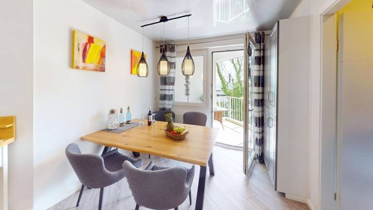 Kompakte, moderne Ferienwohnung für zwei Erwachsene, 2 Kinder und Hund mit Meerblick in Grömitz — photo 4