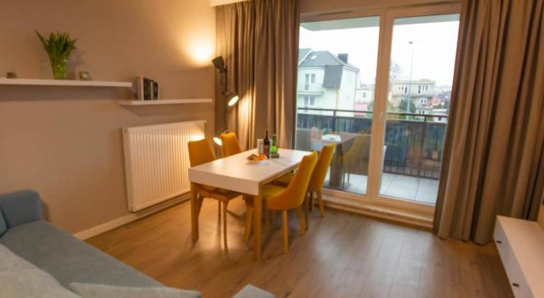 Rental apartment with pool in Miedzyzdroje
