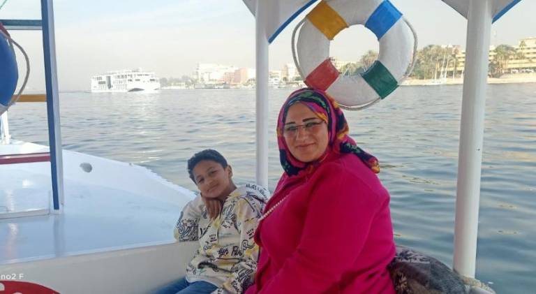 Boat with pool, barbeque & patio | Next to Luxor Temple in Luxor