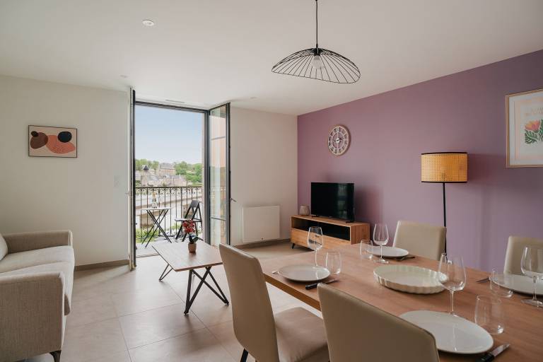 Children-friendly beautiful apartment | Dogs allowed in Dinan
