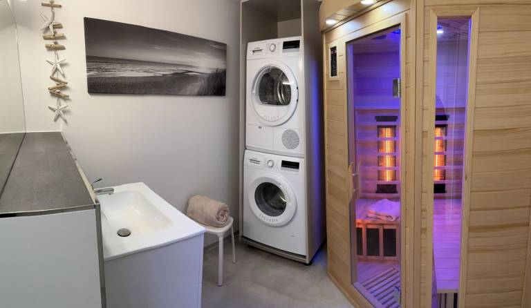 FeWo Wellenblick: 68m² Wohnung, 2 Schlafzimmer, 2 Bäder, Strandkorb & Sauna — photo 5