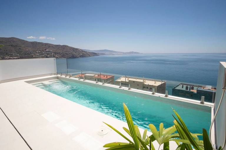 Luxury villa with sea view and private pool LGL 10 in Almunecar