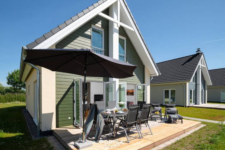 Ferienhaus Nordsee Lounge im Nordseeresort- Strandnah, Terrasse, Sauna in Büsum
