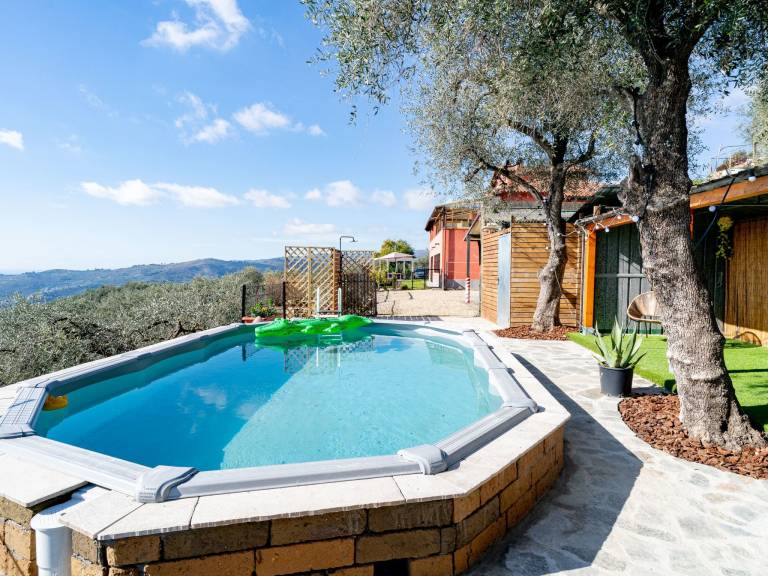 Ferienhaus in Montegrazie, Villa Viani f&uuml;r max. 5 Personen