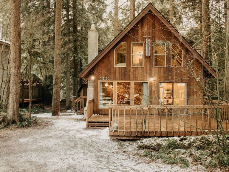 County Cabin mit Klimaanlage Haustiere OK