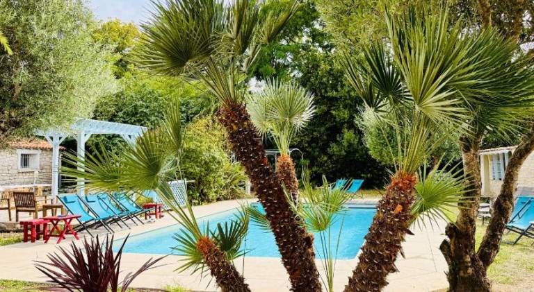 Villa with garden, private pool & BBQ in Royan
