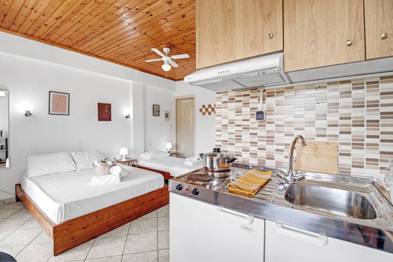 Studio Apartment 'With Sea View' with Sea View, Wi-Fi and Air Conditioning — photo 5