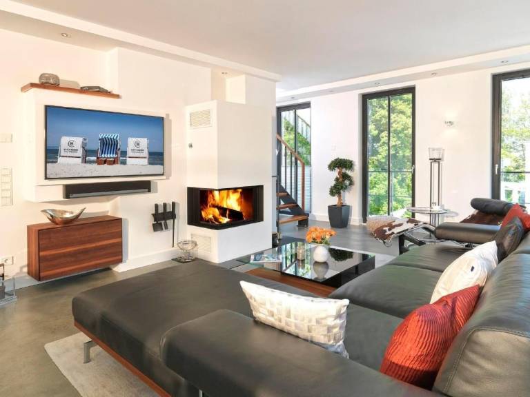 Holiday apartment with sauna, yard & pool | Nature view in Binz