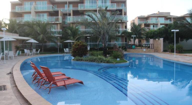 PALM BEACH Porto das Dunas, apartamento todo climatizado TERREO a 350 metros Beach Park in Aquiraz