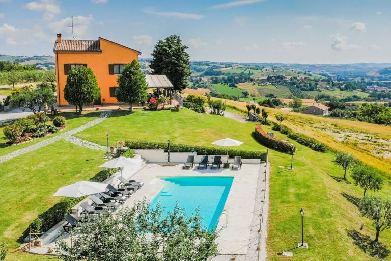 Ferienhaus in Corinaldo f&uuml;r max. 10 Personen