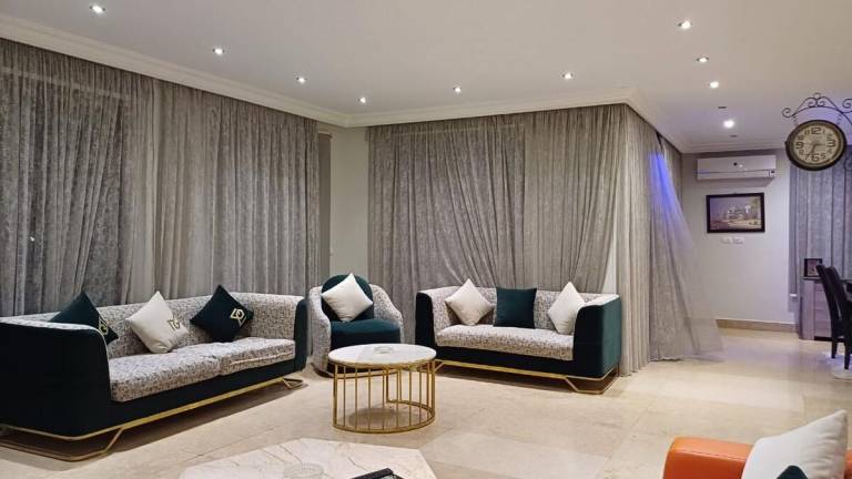 Fully equipped villa with yard & pool | Perfect for remote work | Pet-friendly in Giza