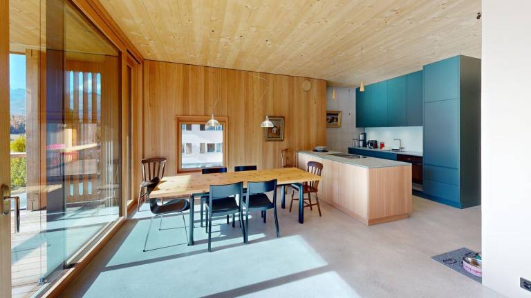 Exclusive Roseg Apartment with Panoramic View in Pontresina — photo 2