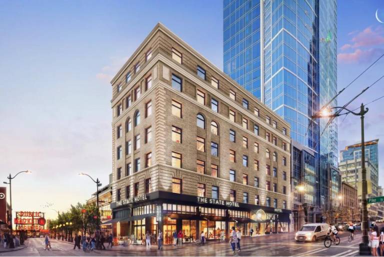 The State Hotel in Seattle, WA