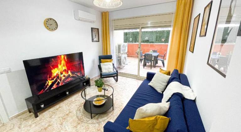 Fully equipped rental apartment with patio | Perfect for remote work | Pet-friendly in Lloret de Mar