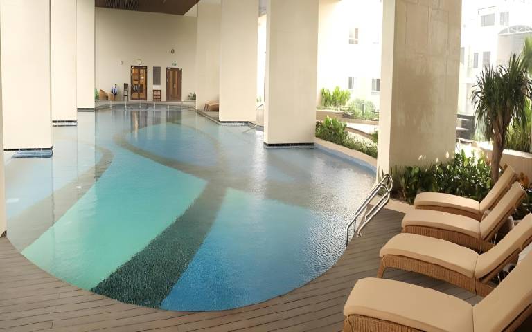 House with pool, hot tub & yard | Water view — photo 3